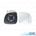 Cristal Espejo BASE Derecho Volkswagen VW Transporter T6 16-20 Soporte 108mm Térmico