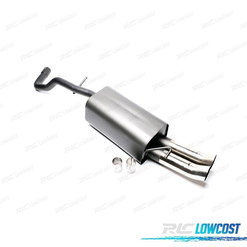 Silencioso Escape PARA Volkswagen VW NEW Beetle 09 1996- X2 DTM | TDH Performance