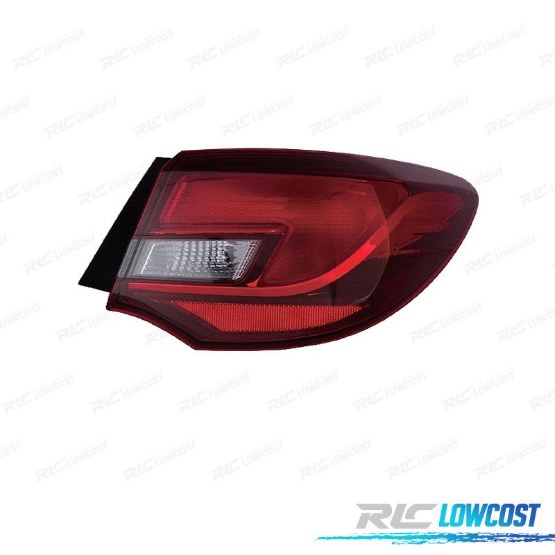 Piloto DCH OPEL Astra J Sedán 12- Blanco ROJO