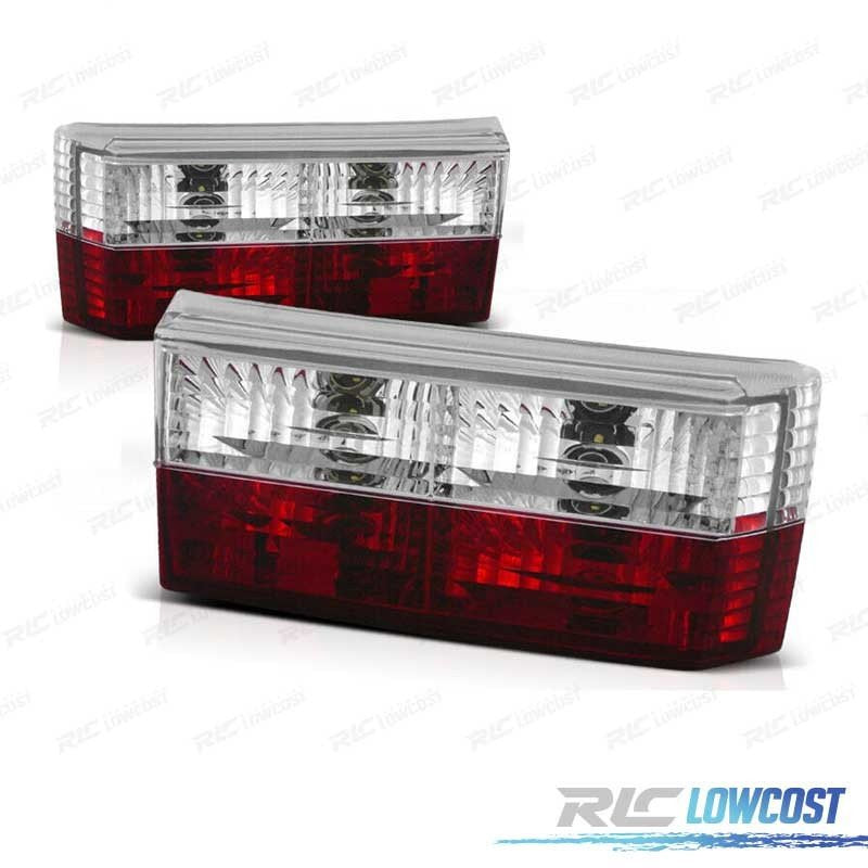 Pilotos Volkswagen VW GOLF 1 78-93 ROJO Cromo | TDH Performance