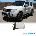 Espejo Retrovisor IZQ Electrico Mitsubishi Pajero IV 07-12 10 Pines Cromado