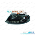 Faros PARA Volkswagen VW Passat LIM. Kombi 00-05 DRL Negro