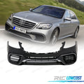 Paragolpes Delantero Mercedes W222 18-20 LOOK S63 | TDH Performance