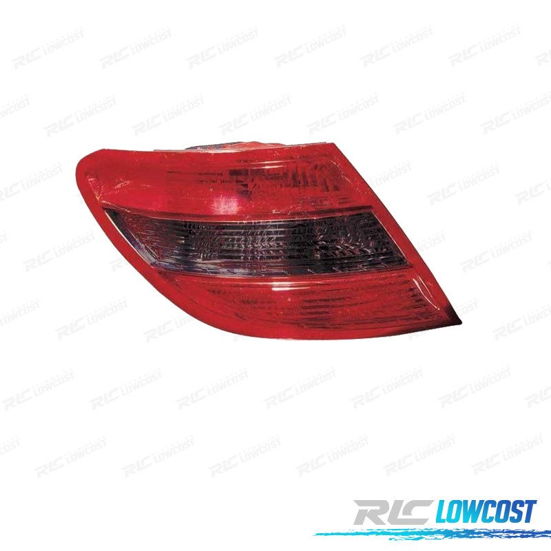 Piloto IZQ PARA Mercedes Clase C W204 Berlina 07-10 Tintado ROJO