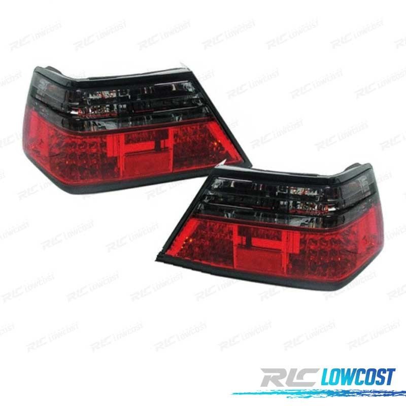 Pilotos Mercedes Clase E W124 85-95 LED ROJO Ahumado | TDH Performance