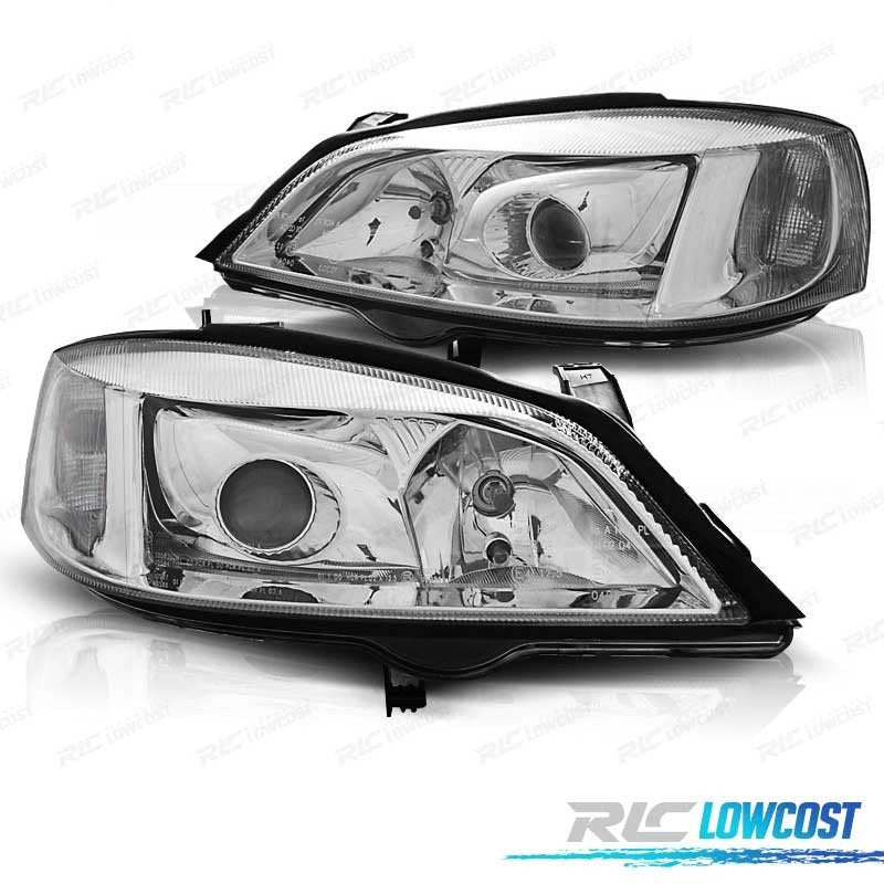 Faros OPEL Astra G 97-04 Cromado