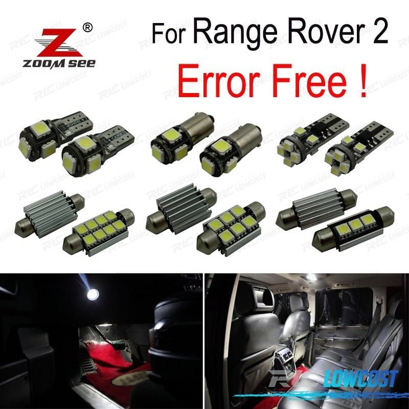 KIT 18 Bombillas LED Interior LAND Rover 2 95-01 | TDH Performance