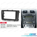 Marco Negro Radio 2-din PARA Toyota Avensis 09-15