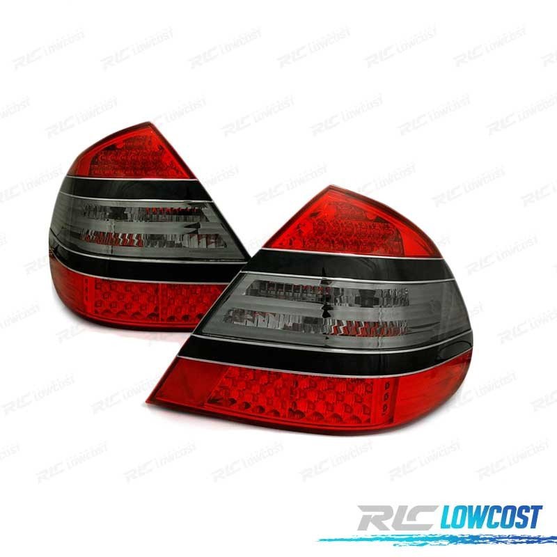 Pilotos LED PARA Mercedes W211 02-06 ROJO Ahumado LED | TDH Performance