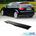 Aleron Spoiler AUDI A3 8P 03-11 LOOK S LINE S3 Negro Brillo | TDH Performance