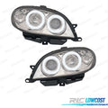 Faros Citroen SAXO 99-04 OJOS Angel CCFL Fondo Cromo | TDH Performance