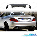 Difusor Mercedes Clase SLK R172 11-15 LOOK AMG Salida Simple | TDH Performance