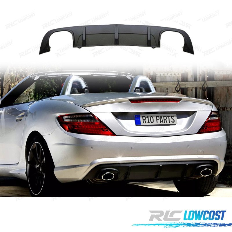 Difusor Mercedes Clase SLK R172 11-15 LOOK AMG Salida Simple | TDH Performance