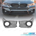 Rejillas Antiniebla BMW F30 F31 LOOK M3 Negro MATE | TDH Performance