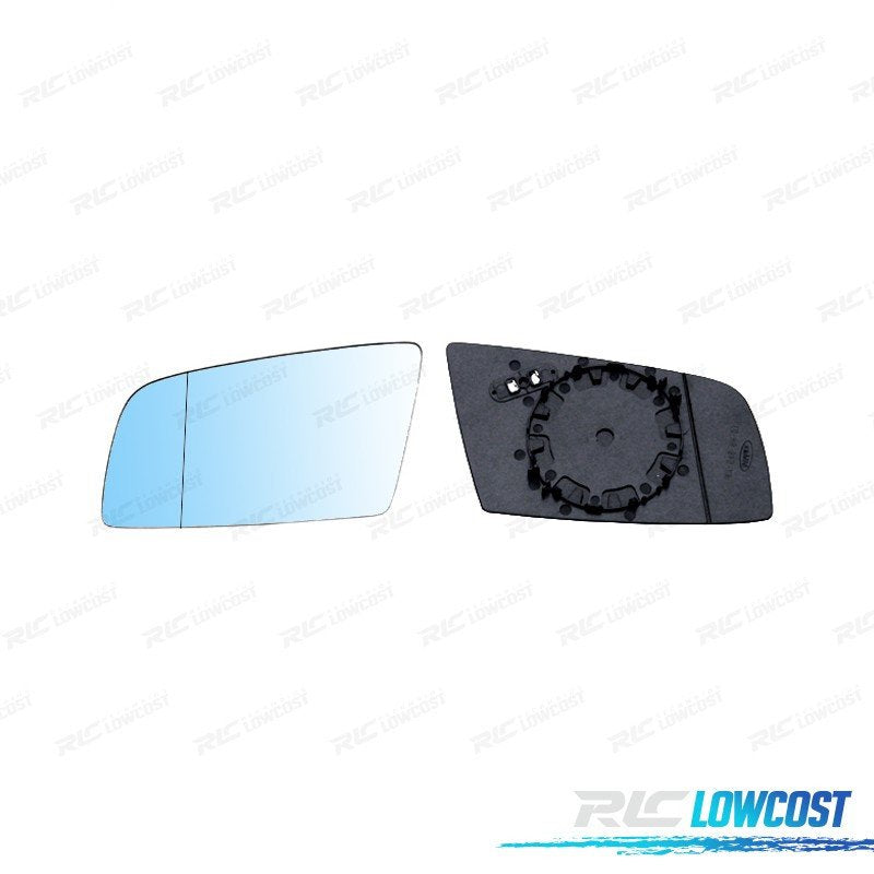 Cristal Espejo + BASE Izquierdo BMW Serie 5 E60 03-10 AZUL