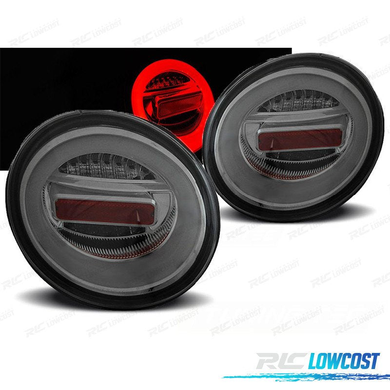 Pilotos Volkswagen VW NEW Beetle 97-05 LED BAR Ahumados Intermitentes Dinámicos | TDH Performance