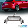 Silencioso Escape AUDI A3 Hatchback 13-20 LOOK S3 | TDH Performance