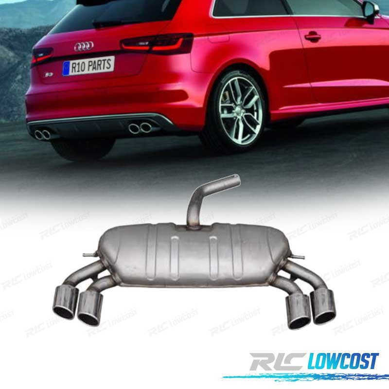 Silencioso Escape AUDI A3 Hatchback 13-20 LOOK S3 | TDH Performance