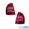 Pilotos PARA Skoda Superb 02-08 ROJO