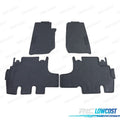Alfombrillas GOMA JEEP Wrangler JK 07-19 4 Piezas