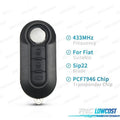 Llave Completa FIAT 500 Panda Punto Bravo Grande Punto | TDH Performance