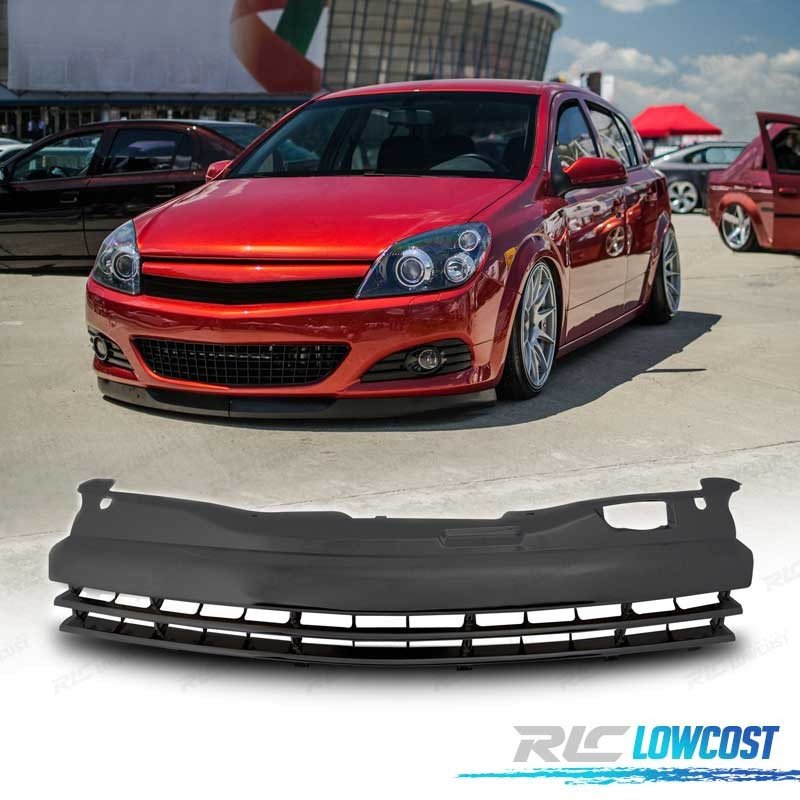 Parrilla OPEL Astra H 04-07 Astra H Sedan Hatchback Negro NO GTC | TDH Performance