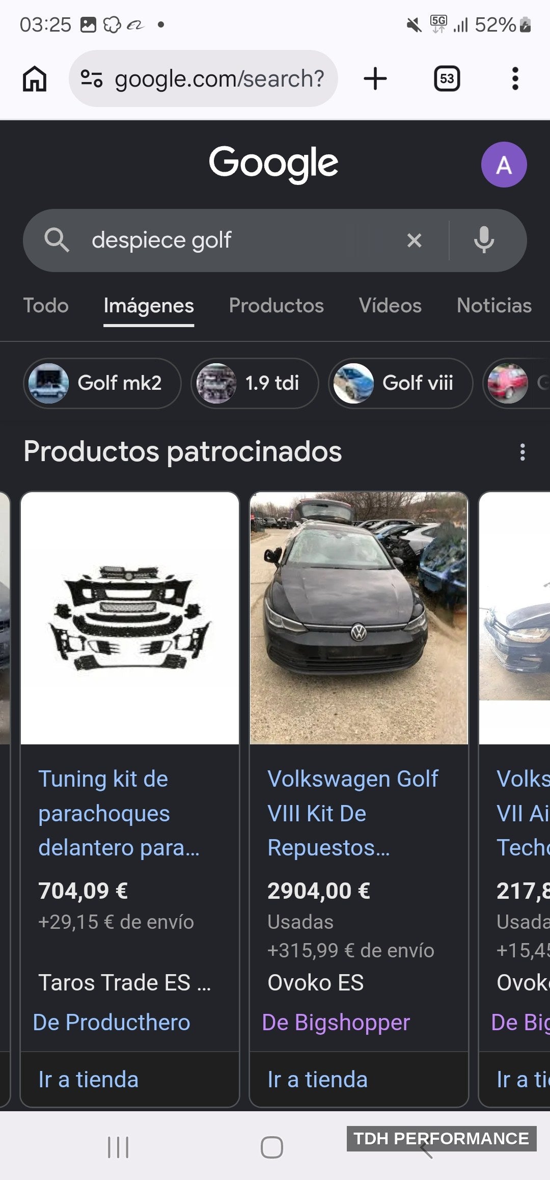 Despiece Volkswagen Golf VIII (MK8)