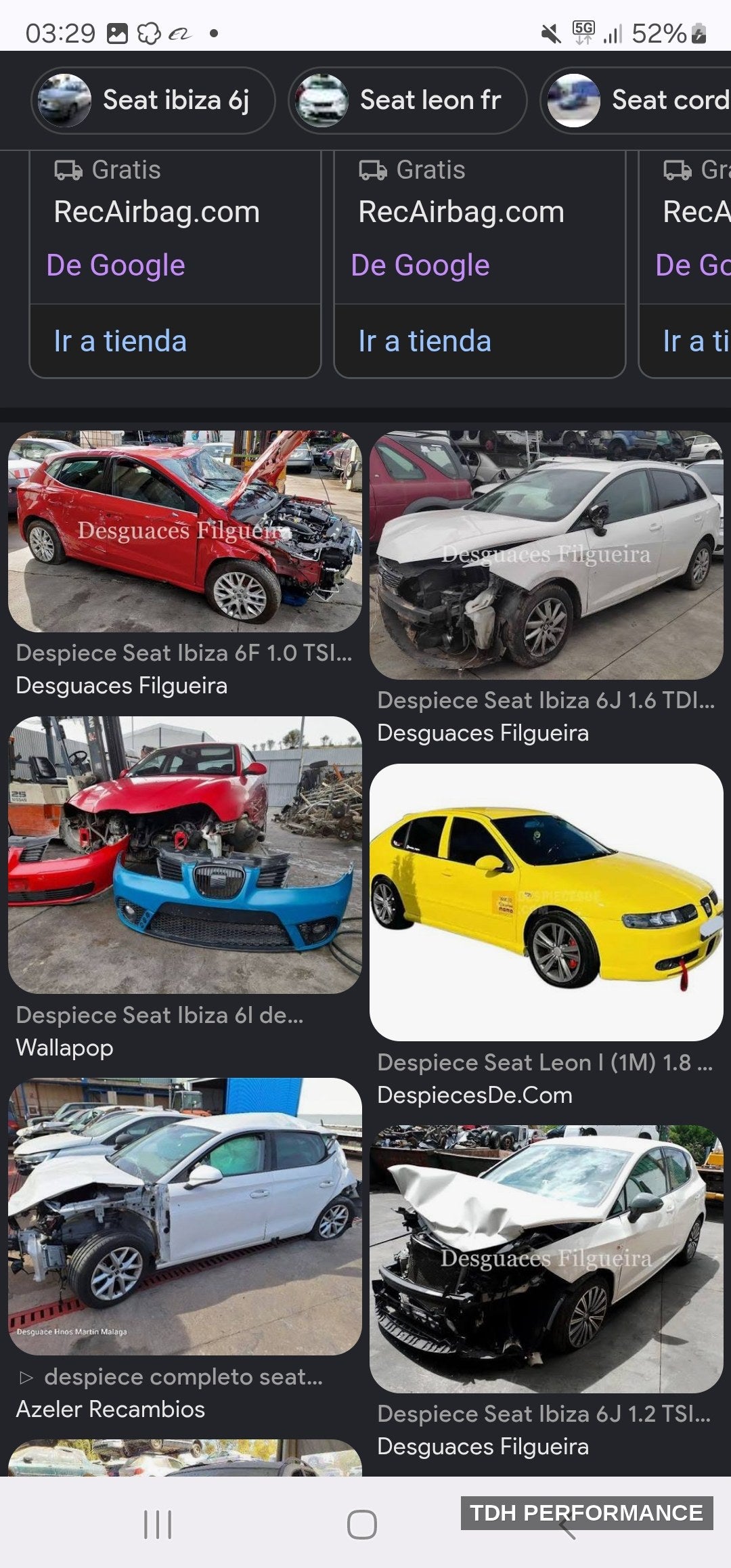 Despiece SEAT Ibiza 6J recambios