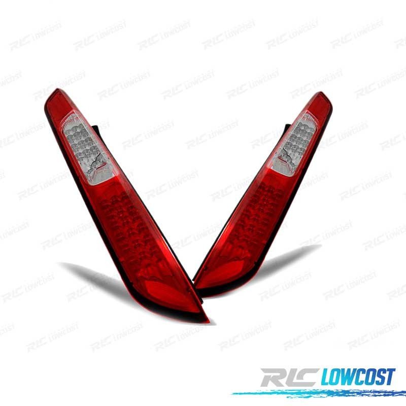 Pilotos LED PARA FORD Focus MK2 08-10 HB ROJO Blanco LED | TDH Performance