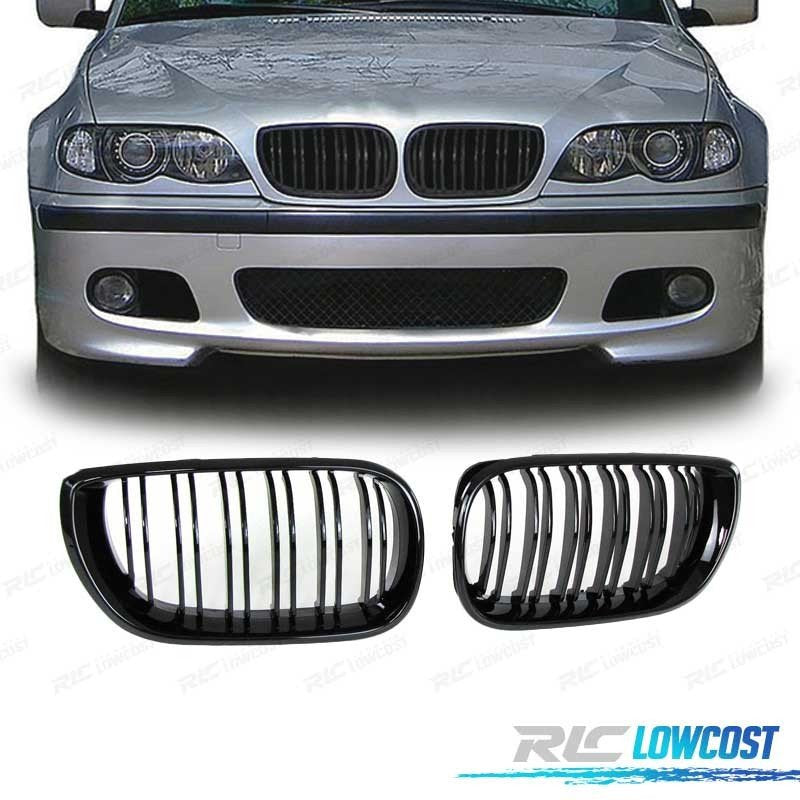Parrillas BMW E46 Berlina 01-05 LOOK M3 Negro Brillo | TDH Performance