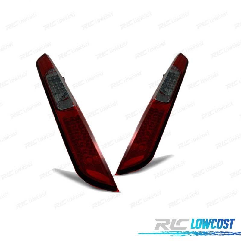 Pilotos LED PARA FORD Focus MK2 08-10 HB ROJO Ahumado LED | TDH Performance