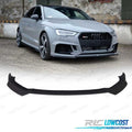 Spoiler LIP AUDI A3 S LINE Sedan 17-20 LOOK RS3 | TDH Performance