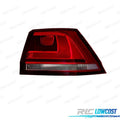 Piloto DCH PARA Volkswagen VW GOLF VII Variant 12-17 Ahumado ROJO