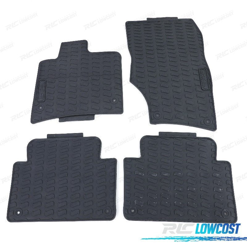 Alfombrillas GOMA AUDI Q7 4LB 06-15 4 Piezas