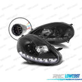 Faros FIAT Grande Punto 08-09 LUZ Diurna Negro