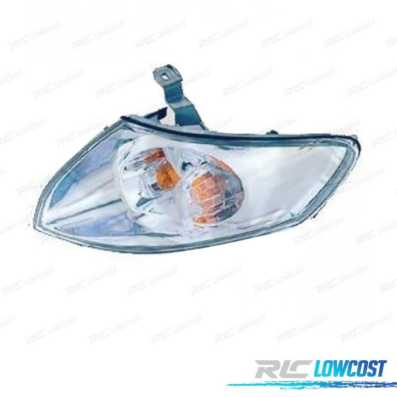 Intermitente Frontal IZQ Mazda 626 99-02 Cristal Claro Cromo | TDH Performance