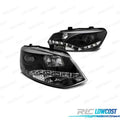 Faros TRU DRL Volkswagen VW POLO 6R 09-14 Negros