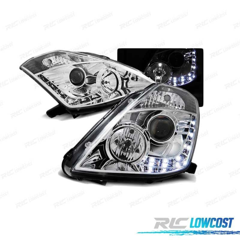 Faros Daylight Nissan 350Z 03-05 Cromado
