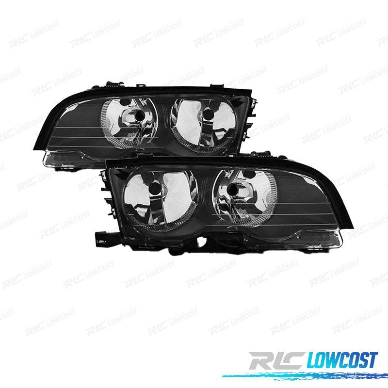 Faros BMW E46 Coupe Cabrio Negro