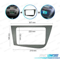 Marco GRIS Radio 2-din PARA SEAT LEON 05-12