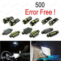 KIT 7 Bombillas LED Interior PARA FIAT 500 07-17 | TDH Performance