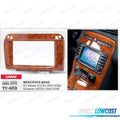 Marco Madera ALTO Brllo Radio 2-din Mercedes Clase-cl W216 Clase-s W220