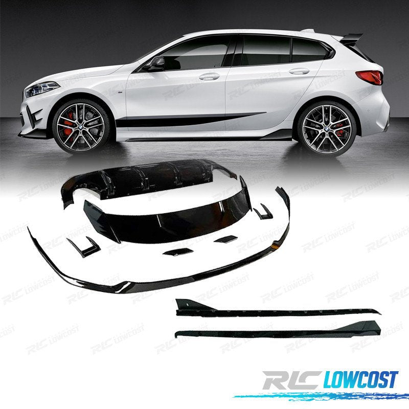 KIT AERO BMW F40 LOOK M Performance Negro Brillo | TDH Performance