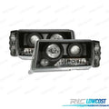 Faros Mercedes 190 W201 82-93 LUPA Fondo Negro | TDH Performance