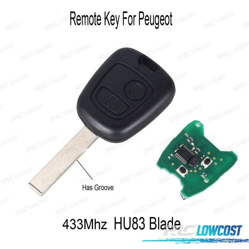 Llave Completa PARA Peugeot Y Citroen HU83 | TDH Performance