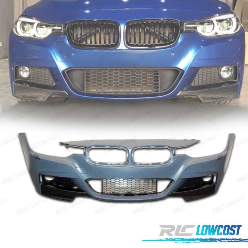 Paragolpes Delantero BMW F30 F31 LOOK M + Splitters Carbono | TDH Performance
