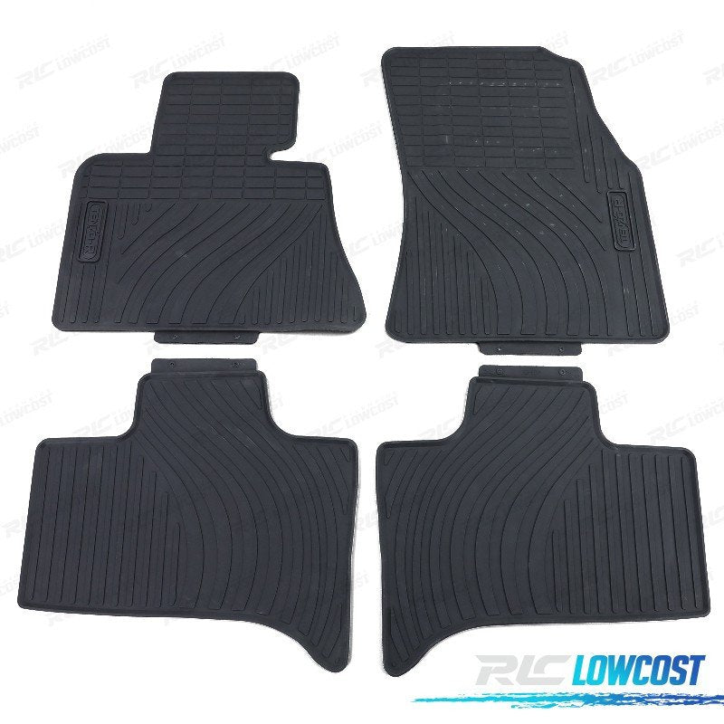 Alfombrillas GOMA BMW X5 E53 0-07 4 Piezas