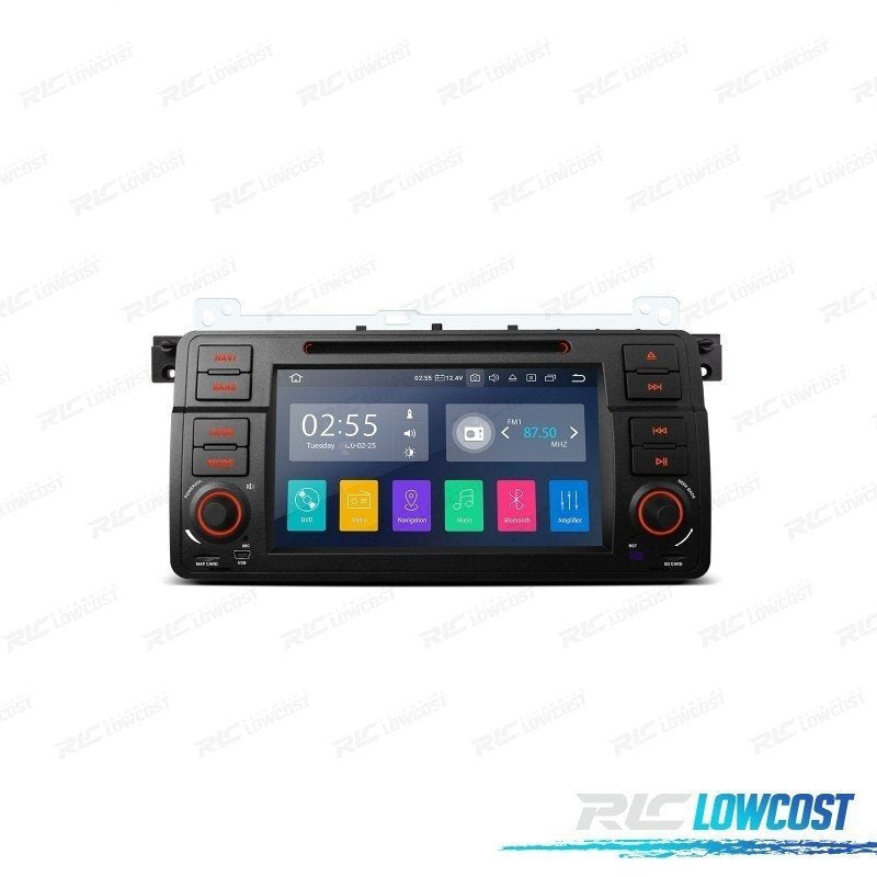 Radio GPS Android 13 BMW Serie 3 E46 Pantalla Táctil 7"