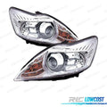 Faros FORD Focus III 08-10 Fondo Cromo | TDH Performance