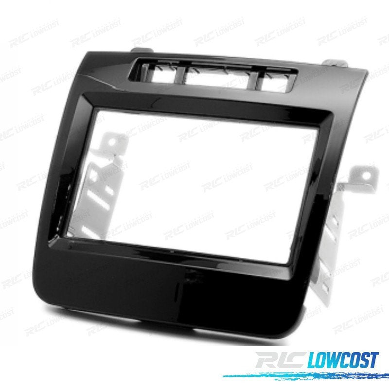 Marco Negro Brillo Radio 2-din PARA Volkswagen VW Touareg 10-14